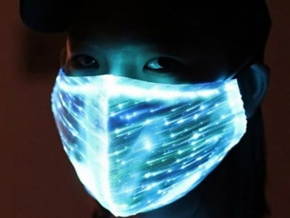 Ճապոնացի գիտնականները կորոնավիրուսով վարակման դեպքում լուսավորվող դիմակ են ստեղծել